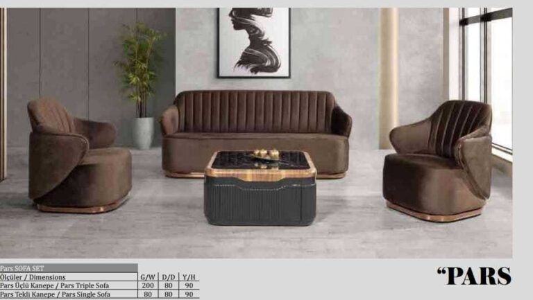 Pars oturma grubu  3+1+1 - Ofis Mobilyaları