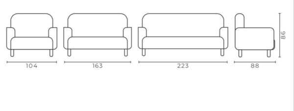 Poseidon oturma grubu 3+1+1