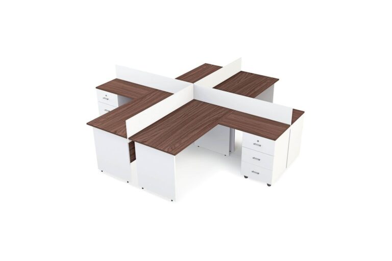 Akburo Trend 4’Lü Çalışma Masası (Suntalam) - Ofis Mobilyaları