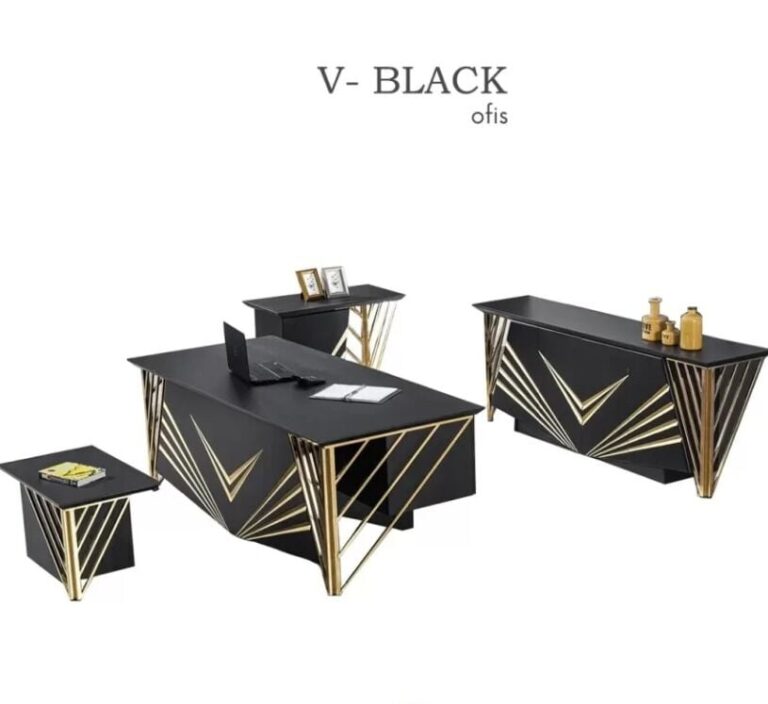 V BLACK MAKAM TAKIMI - Ofis Mobilyaları