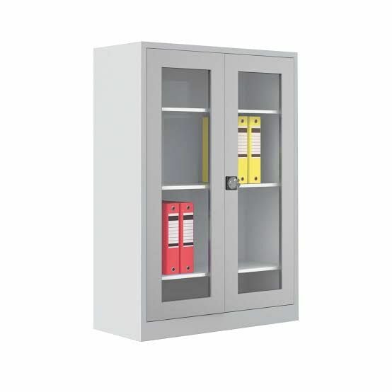 Çelik Dosya Dolabı 130luk CAMLI - Ofis Mobilyaları