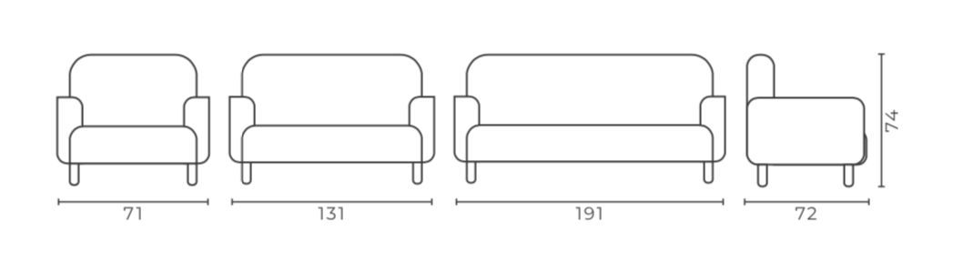 Work oturma grubu modelleri 3+1+1 - Image 3
