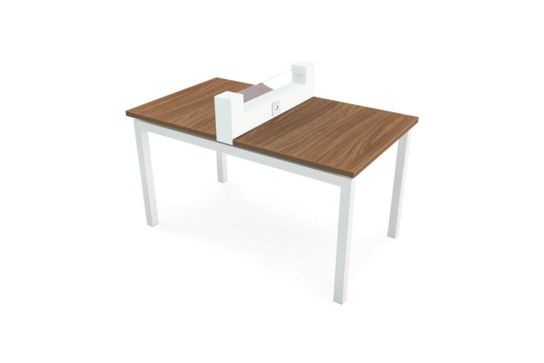Akburo Ergene 2’Li Çalışma Masası (Prizli) - Ofis Mobilyaları