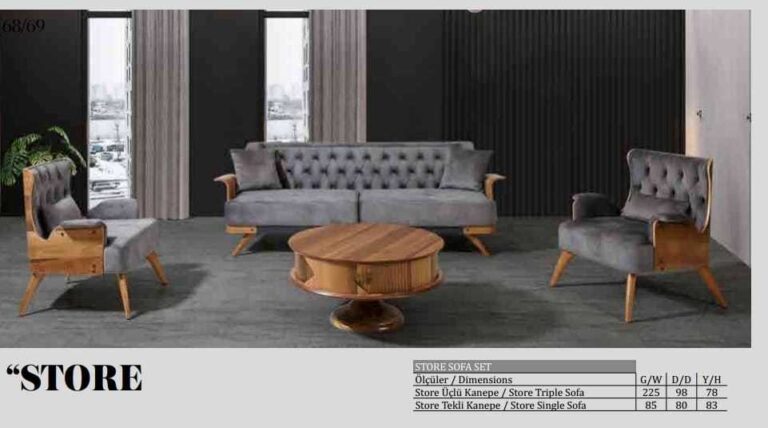 Store oturma grubu  3+1+1 - Ofis Mobilyaları