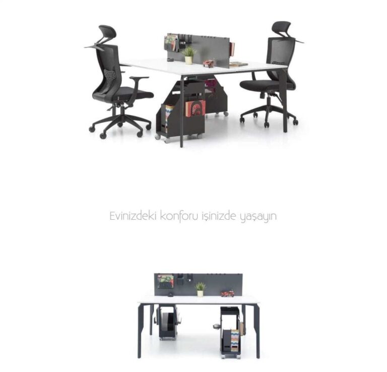 Note 2p çalışma masası - Ofis Mobilyaları