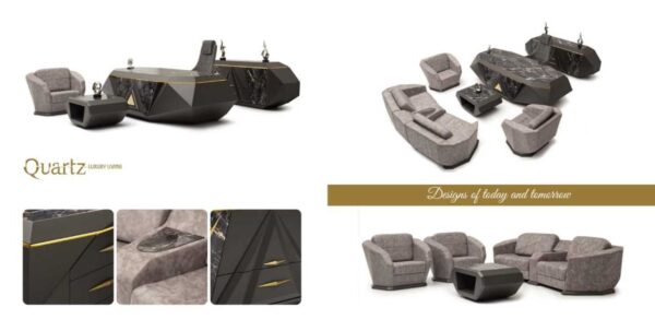 QUARTZ Makam Takımı Oturma Grubu Dahil