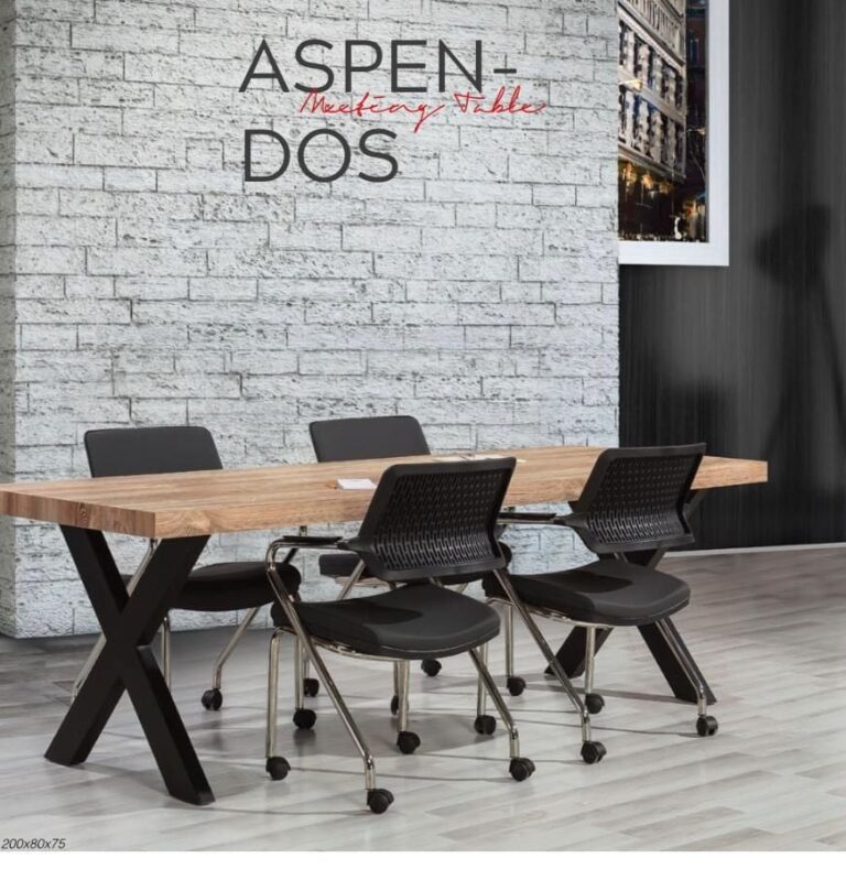 Aspendos toplantı masası 200 cm - Ofis Mobilyaları