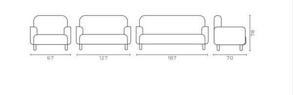 Dublin oturma grubu 2+1+1