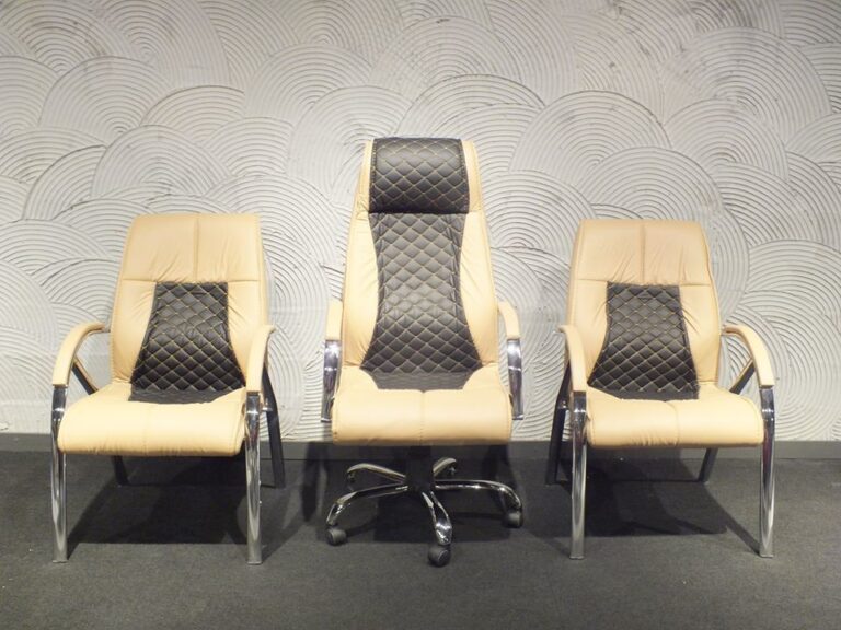 Akburo Nakışlı 3’lü Koltuk Seti modelleri - Ofis Mobilyaları