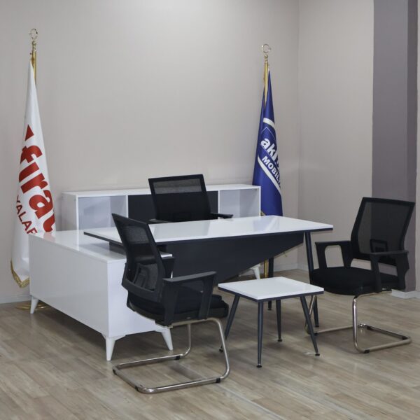 Akburo Ofis Optima Makam Takımı Fileli Koltuklar İle Set