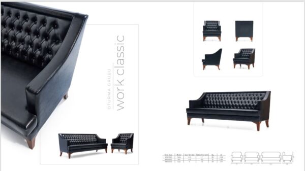 Work classıc oturma grubu 3+1+1