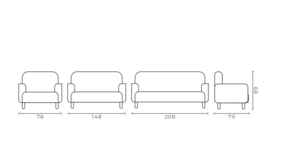 Amedeus oturma grubu 3+1+1