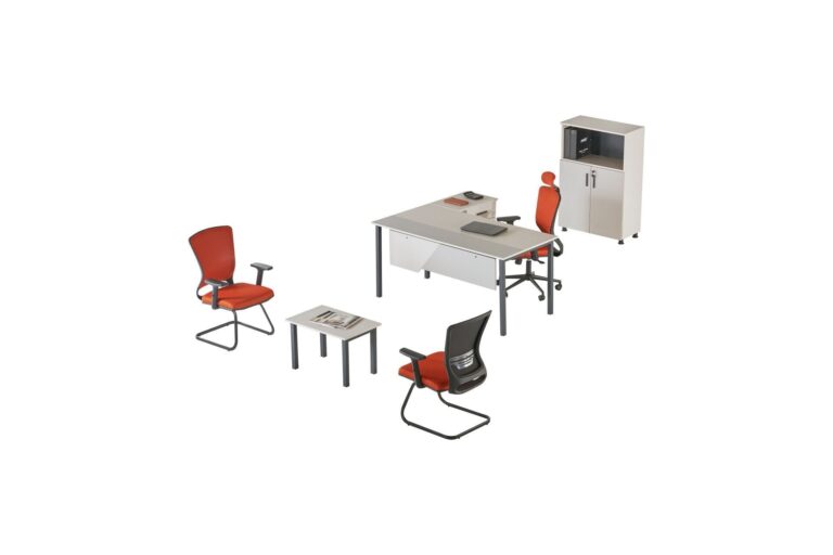 Akburo Dukha Masa Takımı Full Set - Ofis Mobilyaları