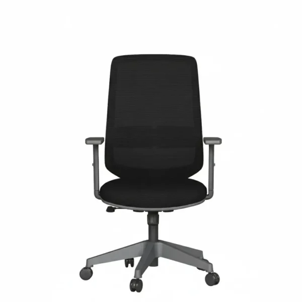 Akburo Mabel Kısa Şef Toplantı Koltuğu (Gri İskelet)