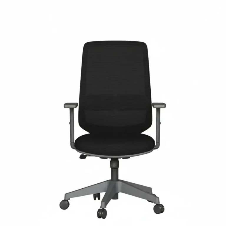 Akburo Mabel Kısa Şef Toplantı Koltuğu (Gri İskelet) - Ofis Mobilyaları