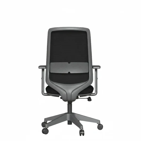 Akburo Mabel Kısa Şef Toplantı Koltuğu (Gri İskelet)