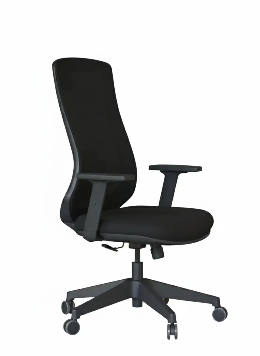 Akburo Pony Fileli Kısa Şef Toplantı Koltuğu