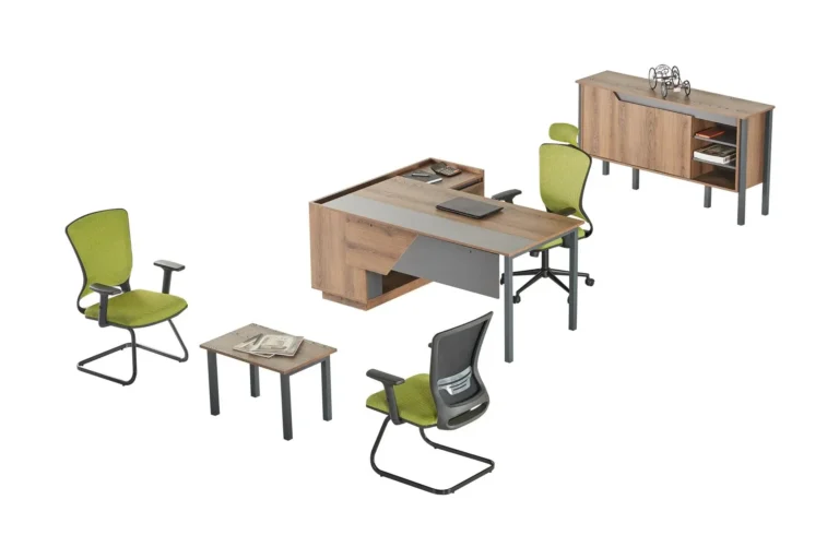 Akburo Staff Masa Takımı Full Set - Ofis Mobilyaları
