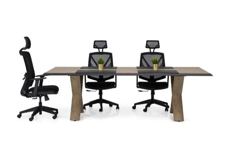 Akburo Vinil Toplantı Masası 260CM - Ofis Mobilyaları