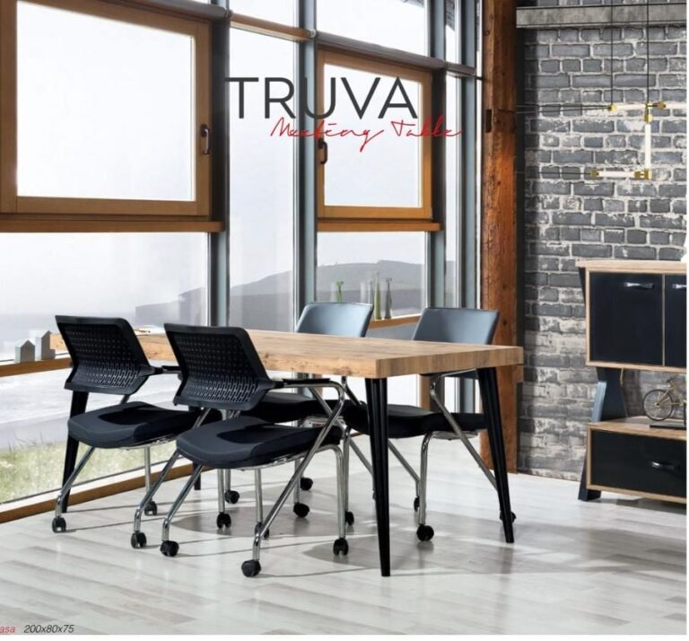 Truva toplantı masası 200 cm - Ofis Mobilyaları