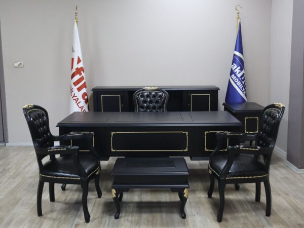 Akburo Ofis Black Makam Takımı