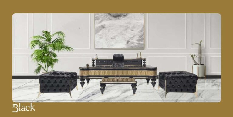 BLACK Makam Takımı Oturma Grubu Dahil - Ofis Mobilyaları