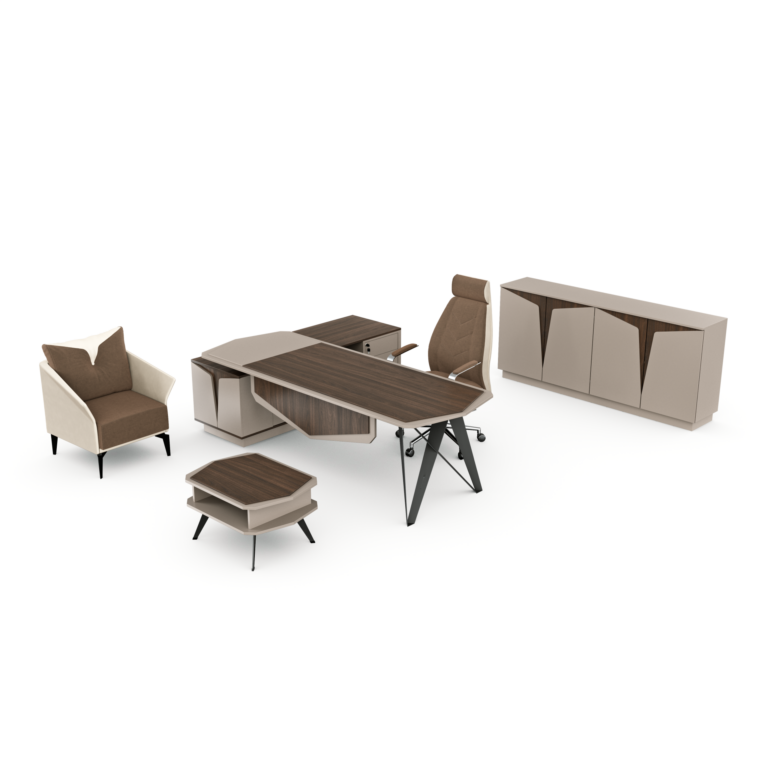 Akburo Diagonal Masa Takımı - Ofis Mobilyaları