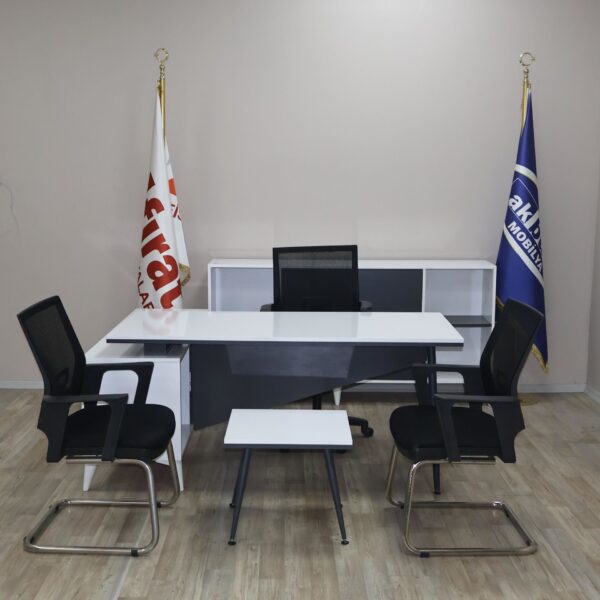 Akburo Ofis Optima Makam Takımı Fileli Koltuklar İle Set