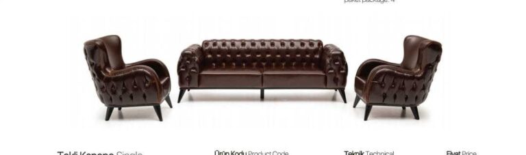 Pause oturma grubu 3+1+1 - Ofis Mobilyaları