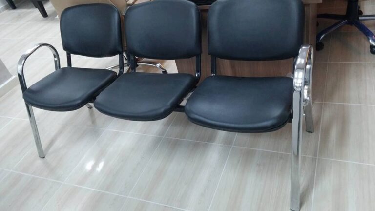 Akburo Form Üçlü Bekleme Koltuğu Krom - Ofis Mobilyaları