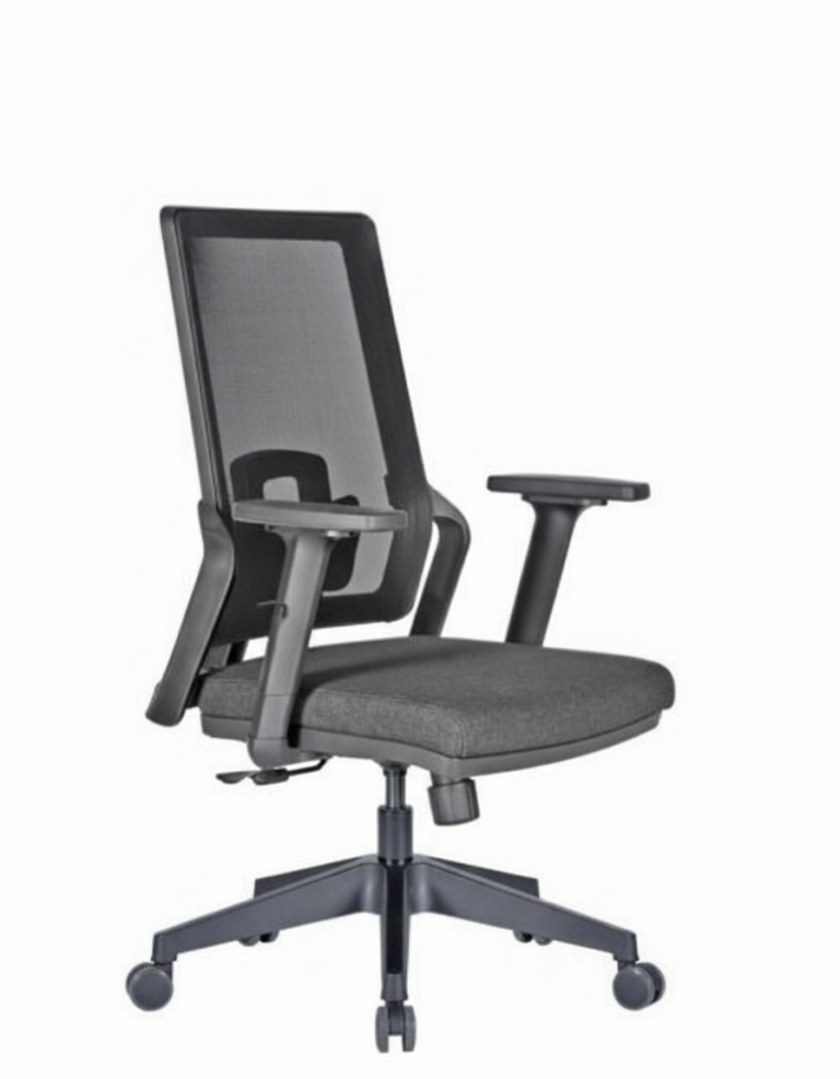 Akburo Tekno Fileli Kısa Şef Toplantı Koltuğu - Ofis Mobilyaları