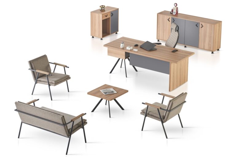 Akburo Grid Masa Takımı Full Set - Ofis Mobilyaları