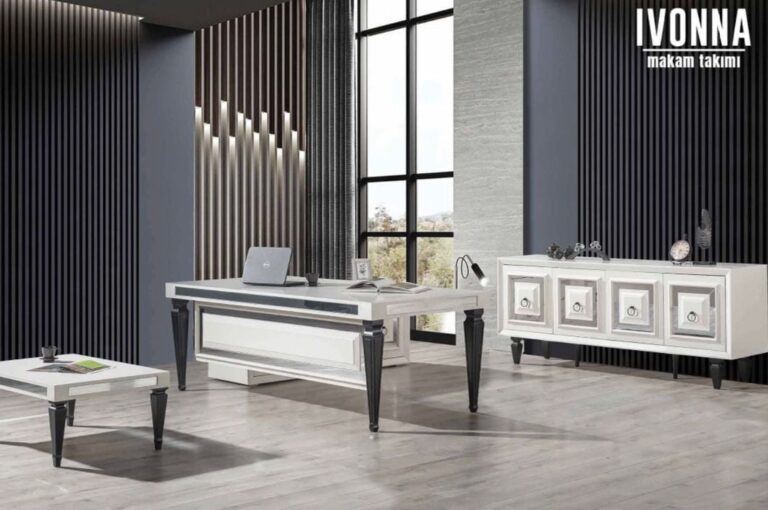 İvonna Makam Takımı Koltuksuz - Ofis Mobilyaları