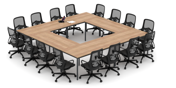 Akburo Karo Toplantı Masası 6'lı