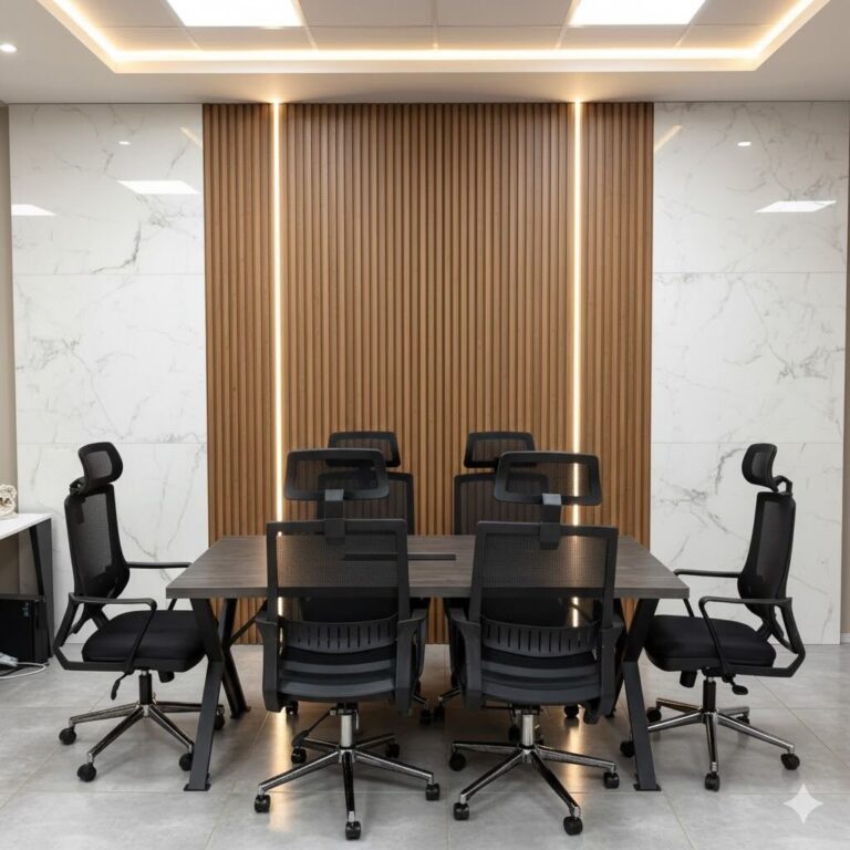 Matrix Toplantı Masası Powerlar İle Set - Ofis Mobilyaları