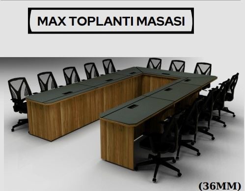 650*300 CM - Ofis Mobilyaları