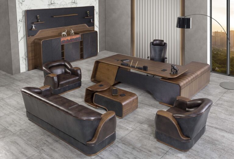 Akburo Versace Makam Takımı Full Set - Ofis Mobilyaları