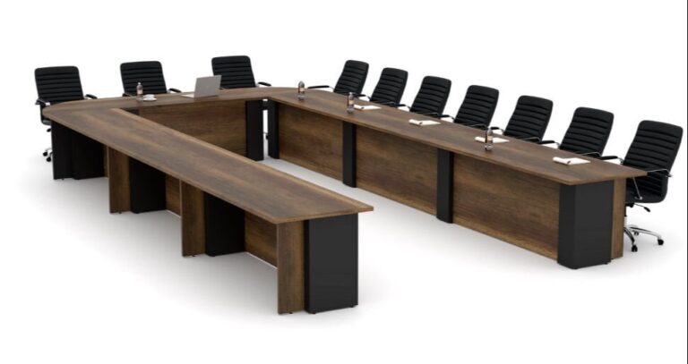 Akburo Monte U Toplantı Masası 740 Cm - Ofis Mobilyaları