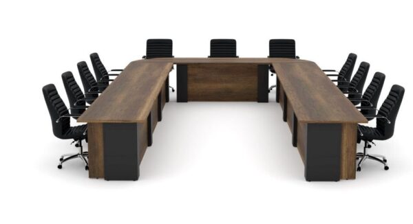 Akburo Monte U Toplantı Masası 740 Cm