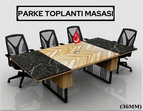 Akburo Parke Toplantı Masası - Ofis Mobilyaları