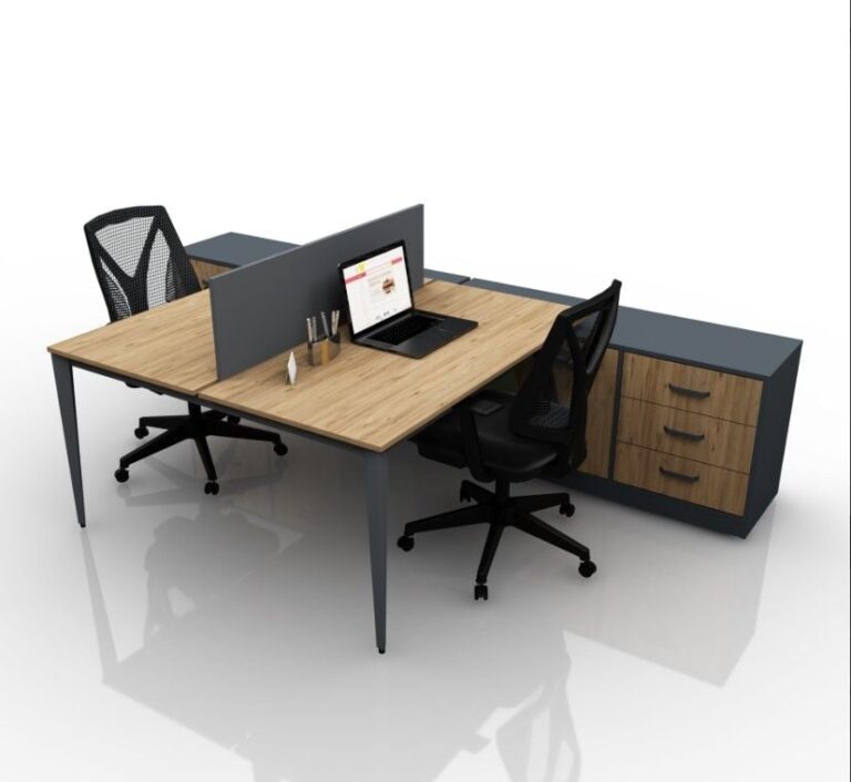 Akburo Picasso İkili Çalışma Masası - Ofis Mobilyaları