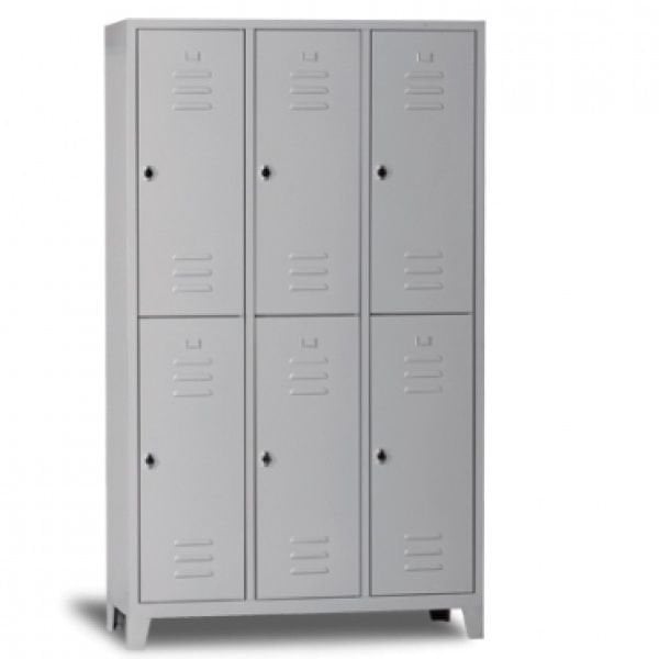 6’lı Çelik Soyunma Dolabı (Eko 6’lı) - Ofis Mobilyaları