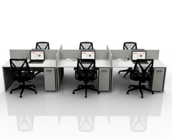 Akburo Ritim Altılı Çalışma Masası