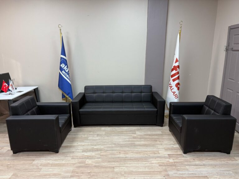 Akburo Seda Oturma Grubu 3+1+1 - Ofis Mobilyaları