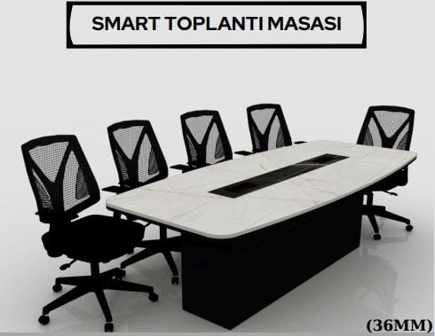 Akburo Smart Toplantı Masası - Ofis Mobilyaları