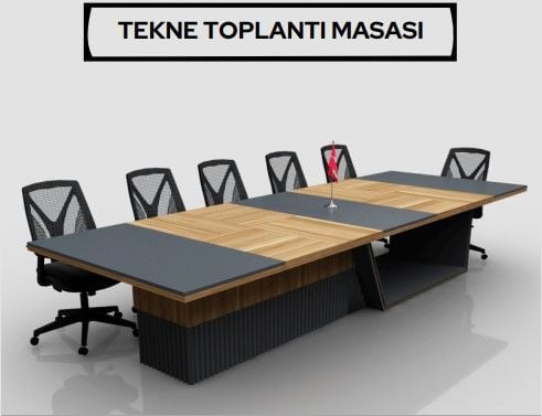 Akburo Tekne Toplantı Masası - Ofis Mobilyaları