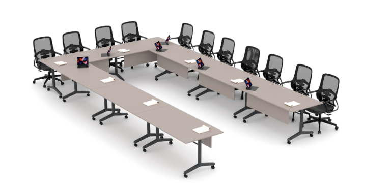 Akburo Tenere Toplantı Masası 8’li - Ofis Mobilyaları