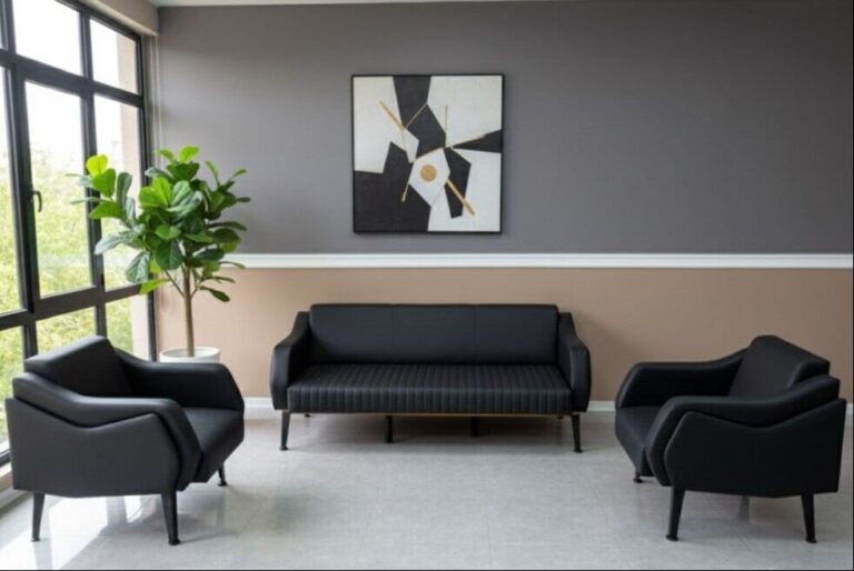 Akburo Trios Vip Oturma Grubu - Ofis Mobilyaları