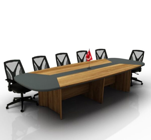 Üç Derili Toplantı Masası