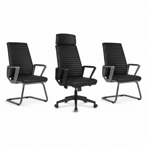 Akburo Ofis Viva 3'lü Koltuk Seti